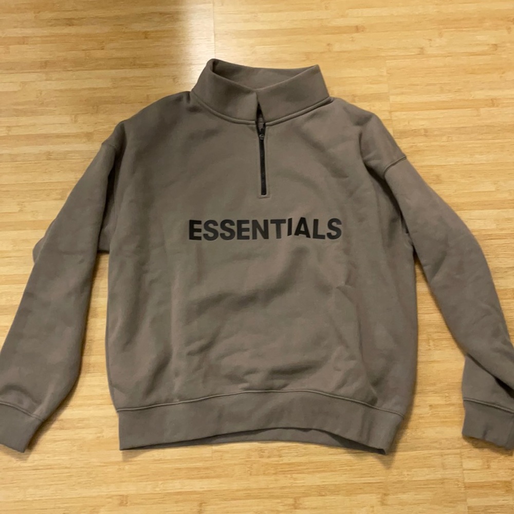 Essentials Zip Up Sweatshirt